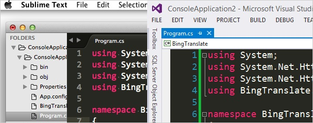 zrzut ekranu przedstawiający platformę ASP .NET Core