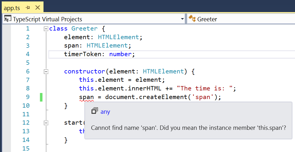 TypeScript screenshot